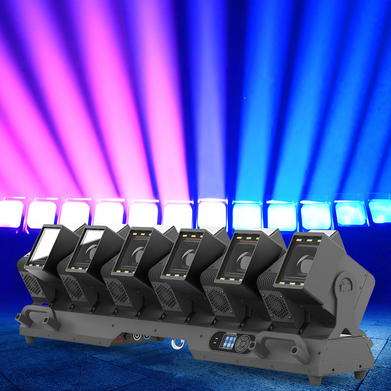 12x60w LED beam zoom moving head light with auxiliary light
