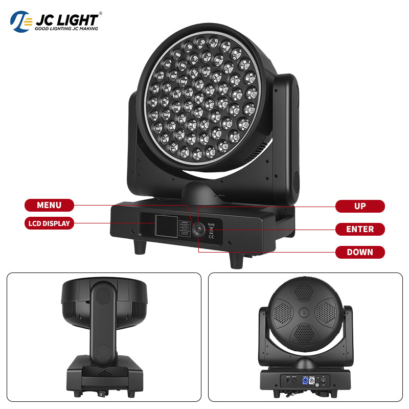 61x40W MOVING HEAD LIGHT (WASP)