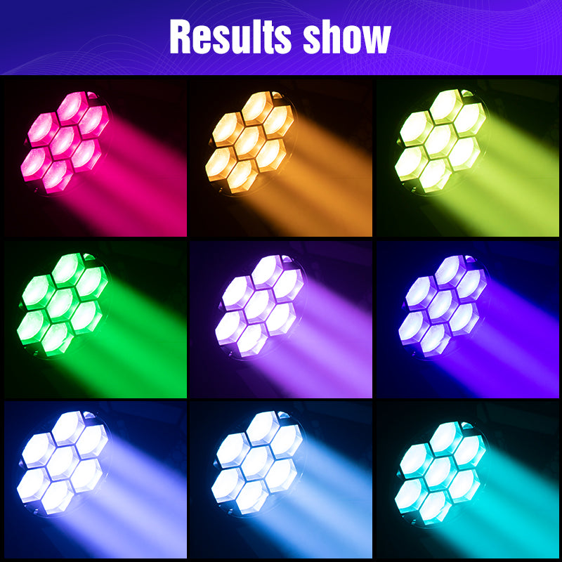 Waterproof 7pcs LED Bee Eyes Moving Head Light (Wasp)