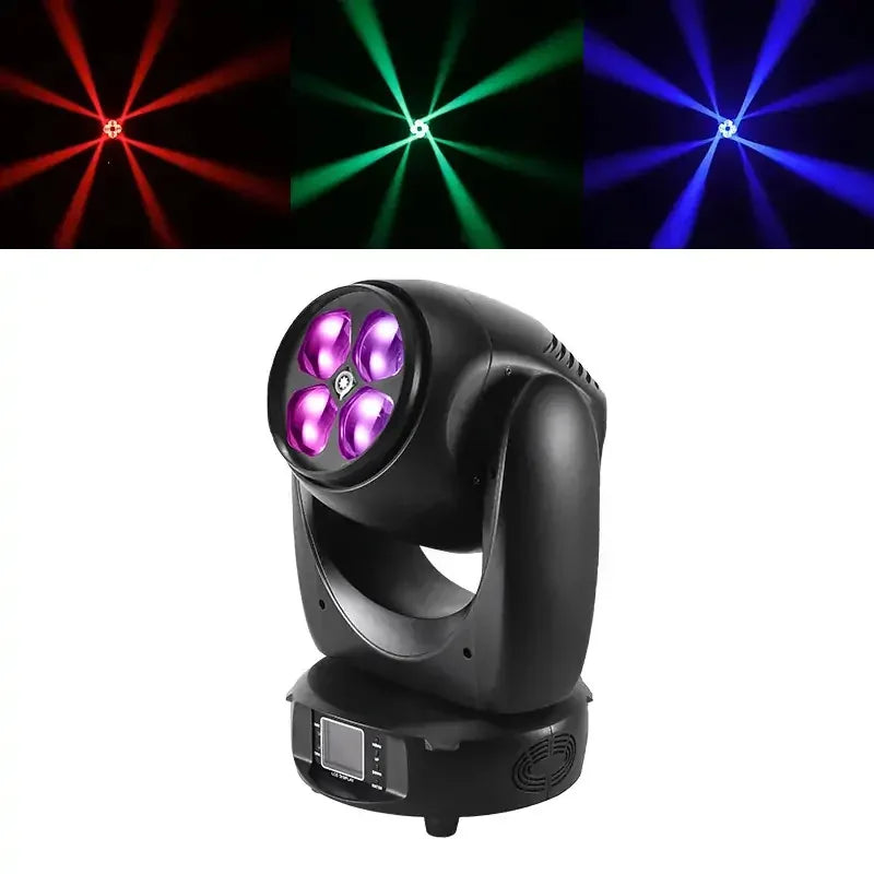 4PCS*40W BEE EYES LED ZOOM MOVING HEAD LIGHT