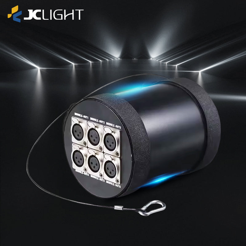 6 Way DMX Splitter Signal Distributor | JC LIGHT