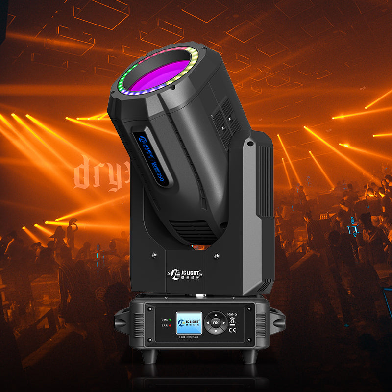 260W/295W BEAM LIGHT WITH LED RING(THE SILVER FOX)