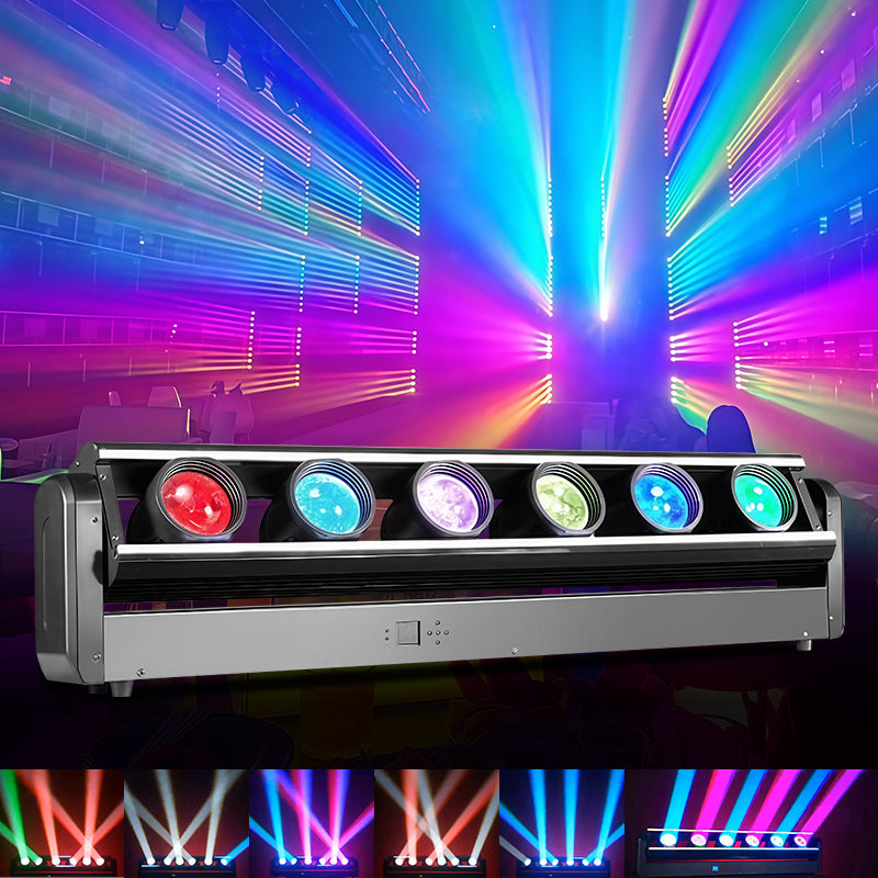 6x80W LED BEAM MOVING HEAD LIGHT