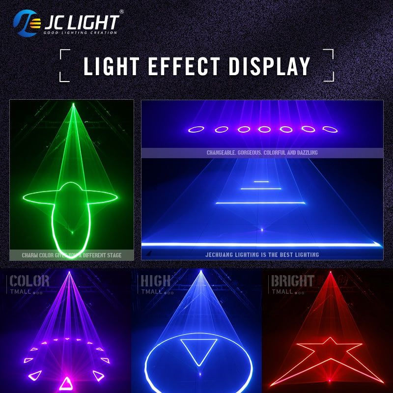 3/4/5/6/8/10W FULL COLOR ANIMATION LASER LIGHT