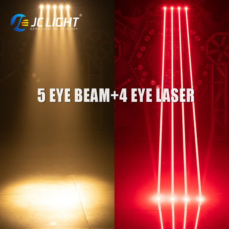 5+4 BEAM LASER DJ LIGHT