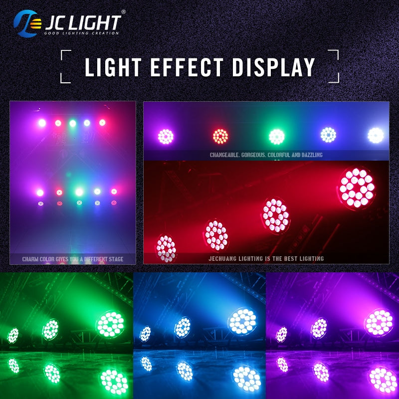 LUCE PAR PIANA A LED IMPERMEABILE DA 18 PEZZI