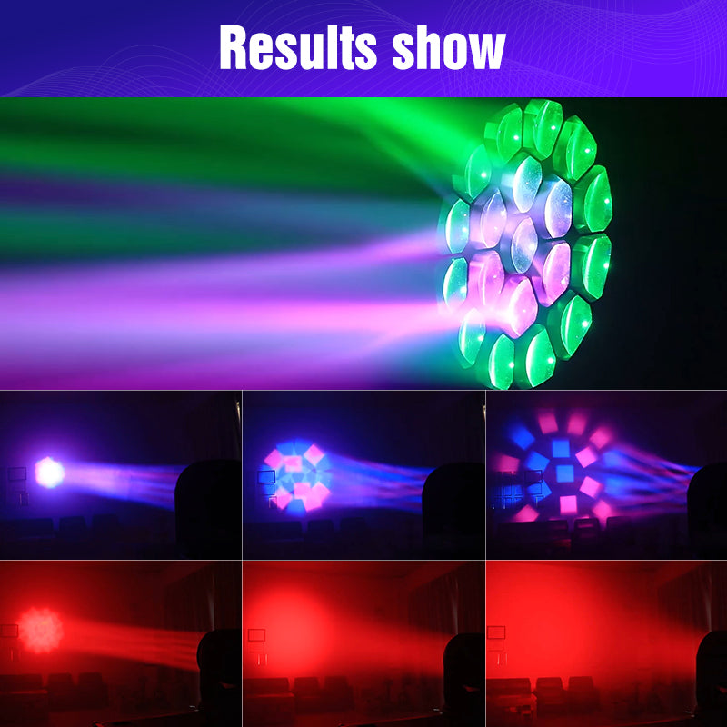 19pcs Bee eye Moving head Light