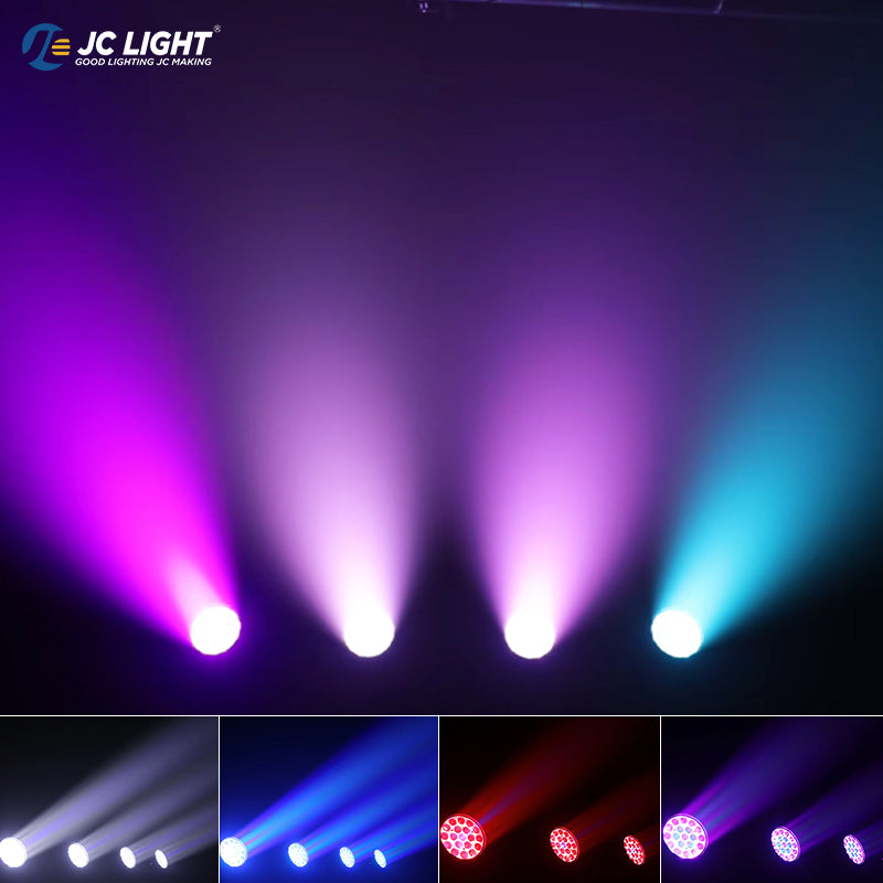 PAR LUCE ZOOM LED IMPERMEABILE DA 19 PEZZI