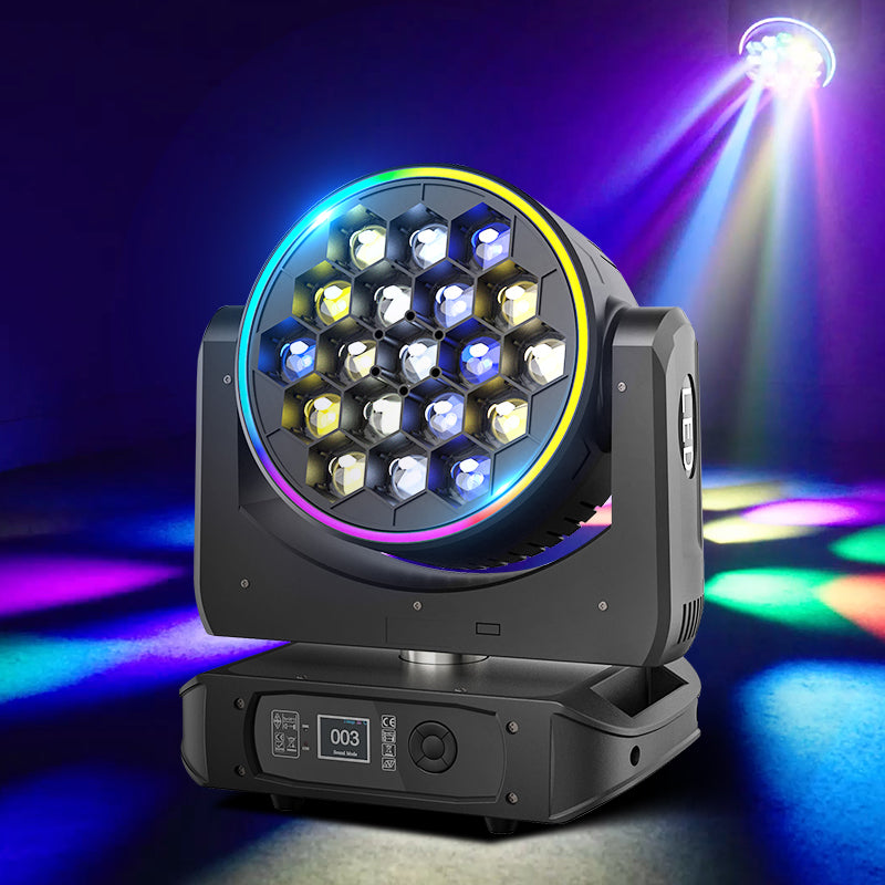 19X40w Bee eye Moving head Light with pixel strip