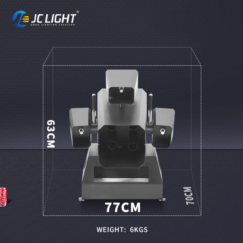 SEVEN HEAD CO2 CANNON FOG MACHINE