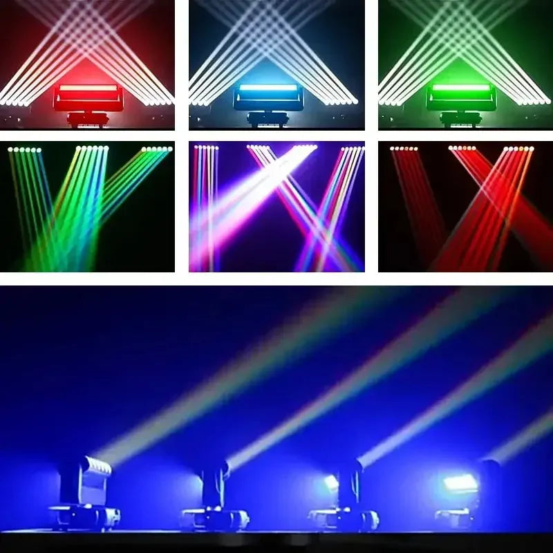 5x40W DOUBLE-SIDED BEAM+STROBE MOVING HEAD LIGHT