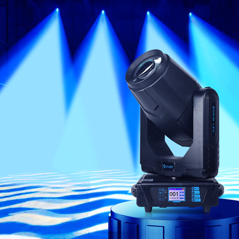 Luce a testa mobile a LED tagliata al computer