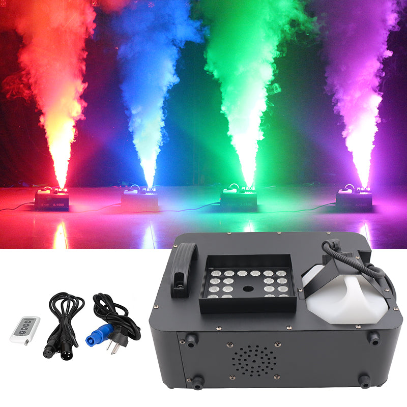 3000W 24pcs full color air column smoke machine