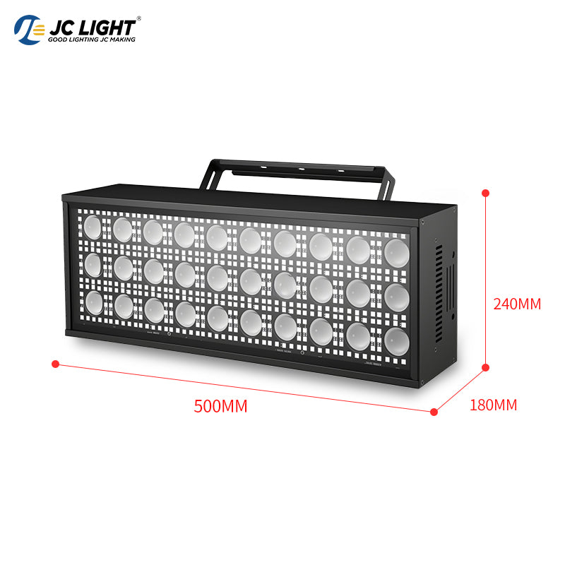 LUCE STROBOSCOPICA A MATRICE LED IMPERMEABILE DA 30 PEZZI