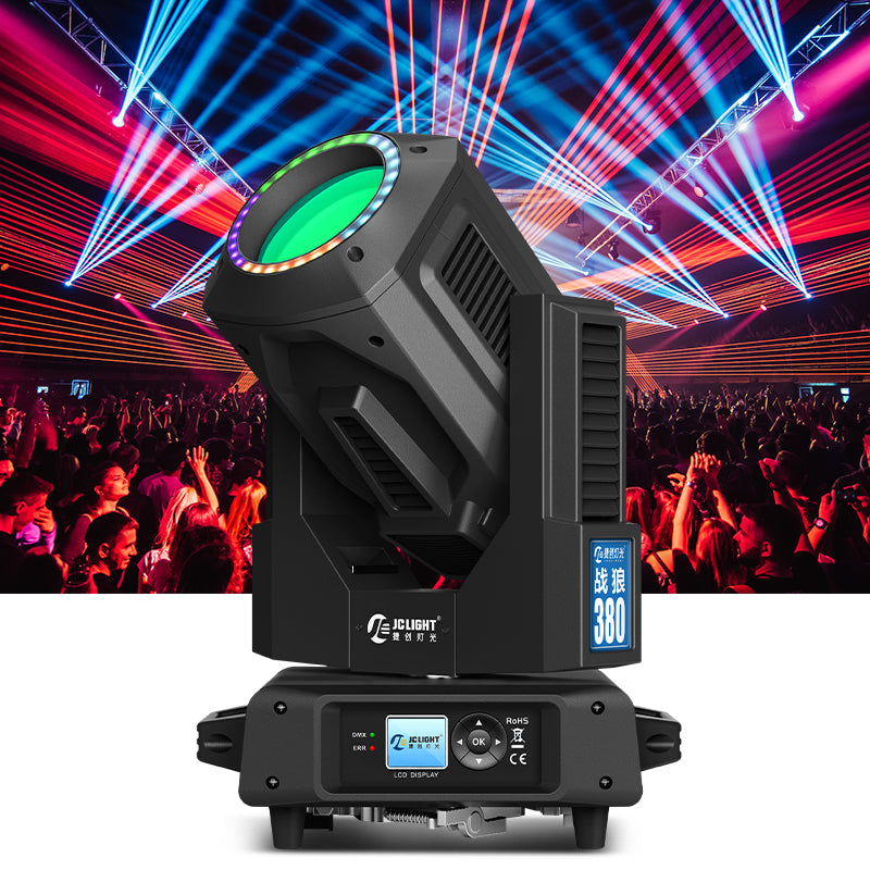 18R 380W BEAM LIGHT WITH RING(THE WOLF WARRIORS)