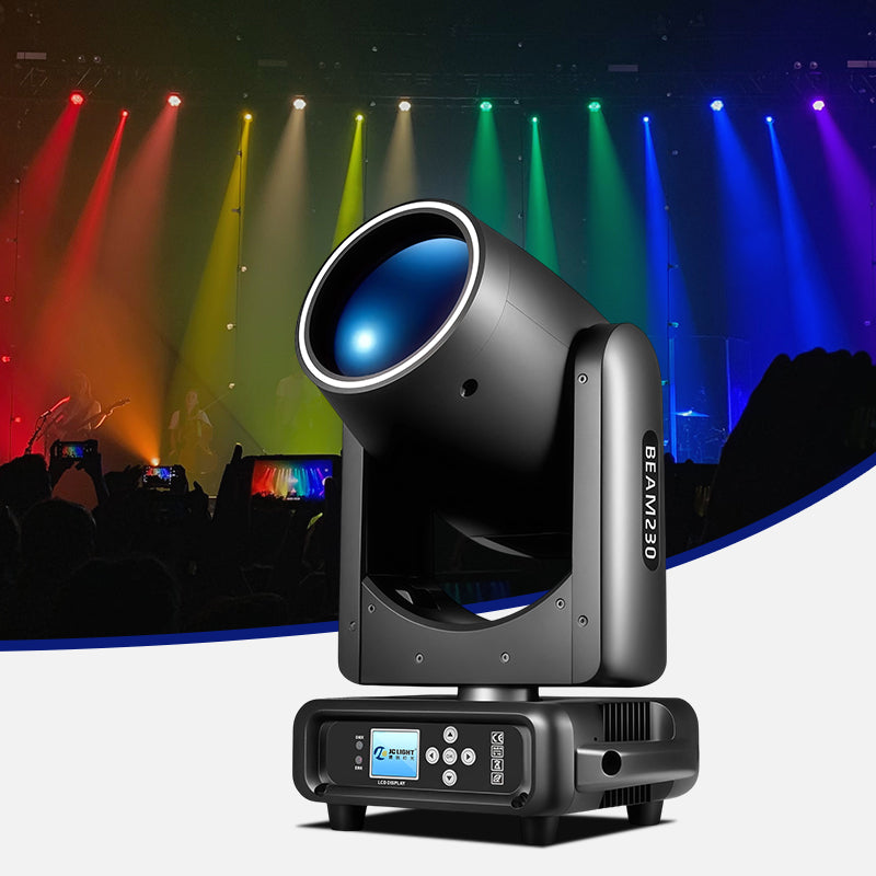 MINI 230W BEAM LIGHT WITH RING