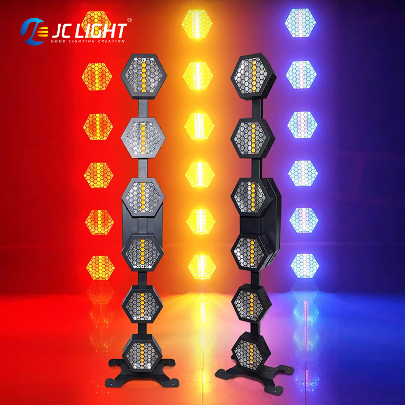 6 LINE RETRO STAGE LIGHTING
