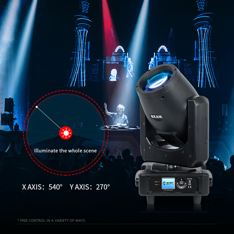 LED MINI 230W BEAM LIGHT B7