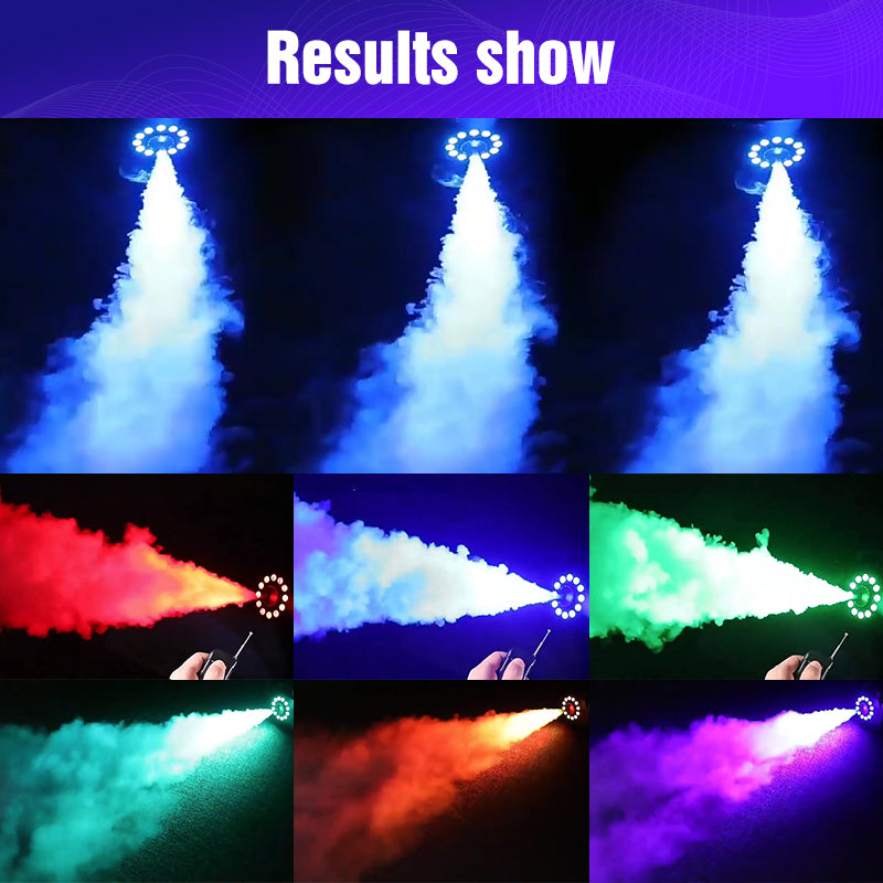 5000W smoke machine with LED
