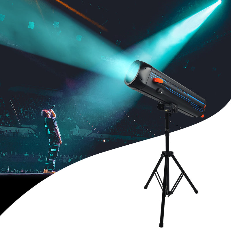 Waterproof DMX follow spot light (The Smurfs)