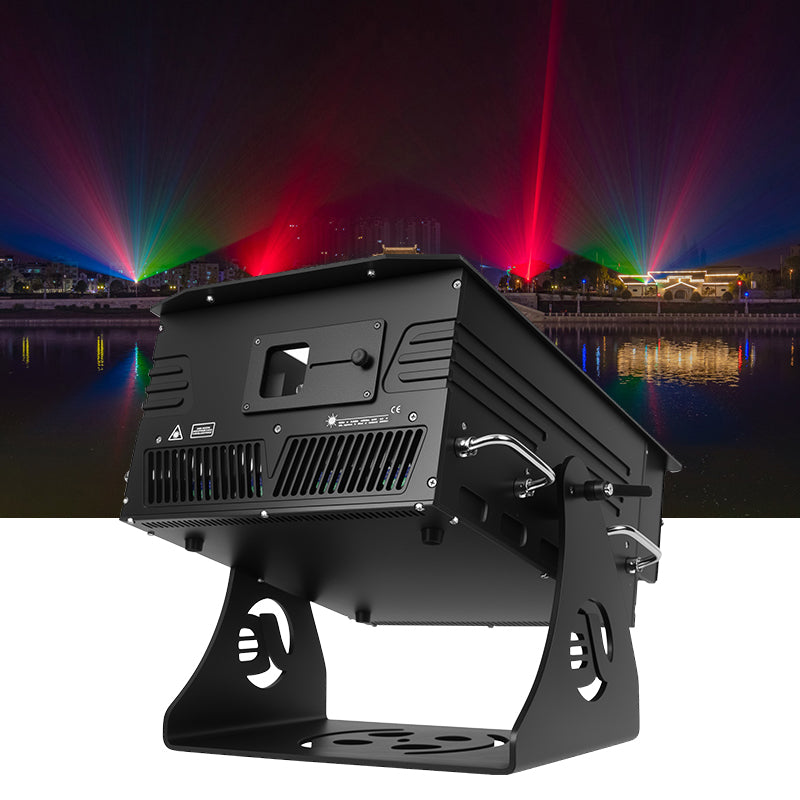 Outdoor waterproof Full color landmark laser light I27-2