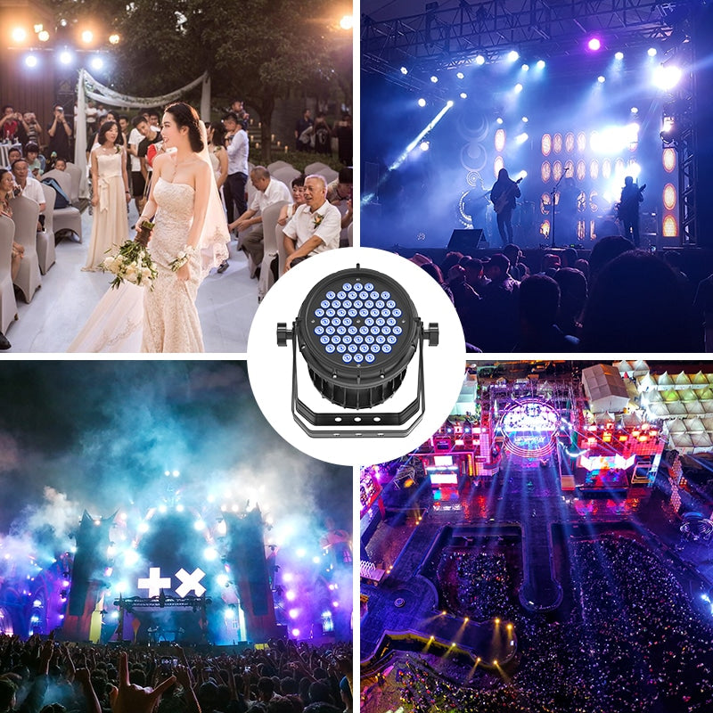 PAR LUCE LED IMPERMEABILE 54*3W (MODELLO PRIVATO)