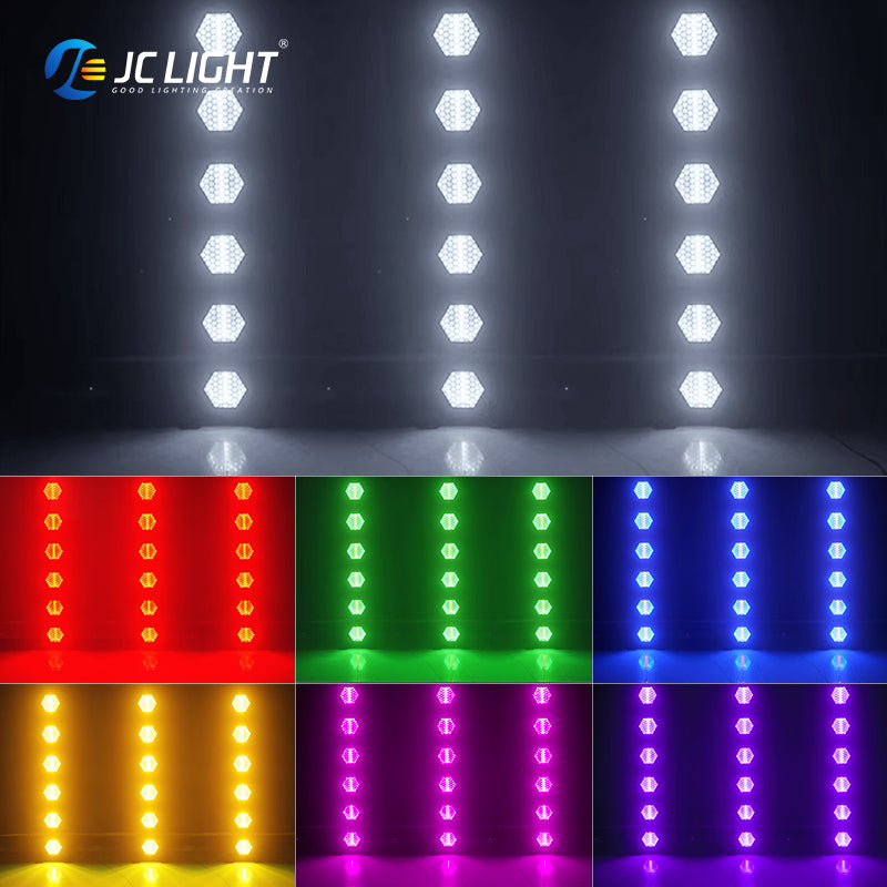 ILLUMINAZIONE PALCOSCENICA RETRO A 6 LINEE