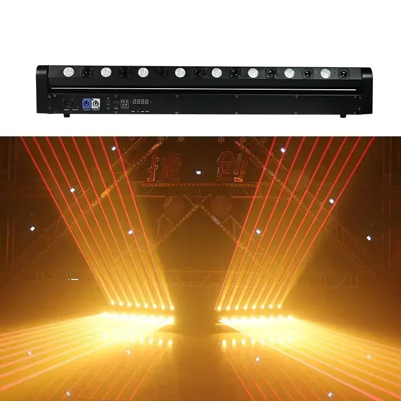 8+8 Beam Laser Moving Head Light | JC LIGHT