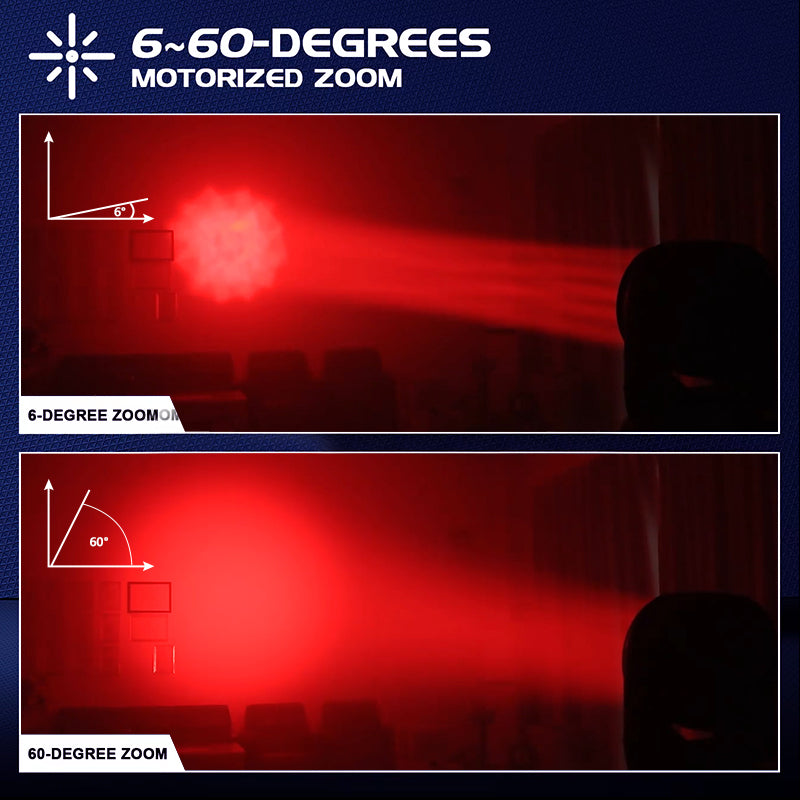 19pcs Bee eye Moving head Light