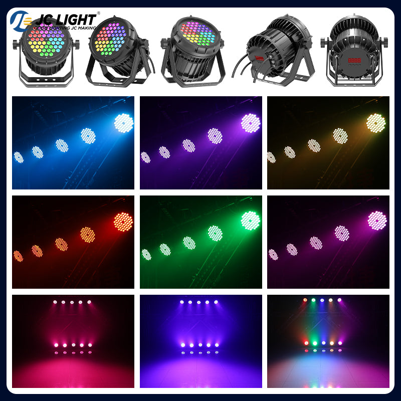 LUCE PAR LED IMPERMEABILE 18/24/54 PEZZI (GRANDE MULINO A VENTO)