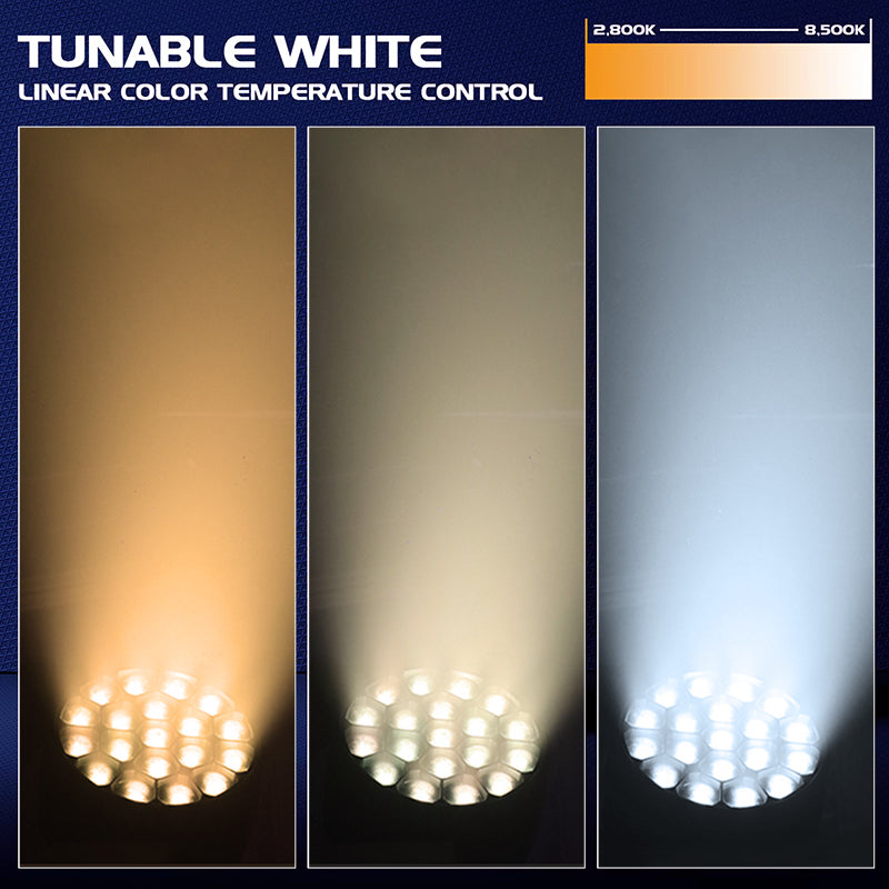 19pcs Bee eye Moving head Light