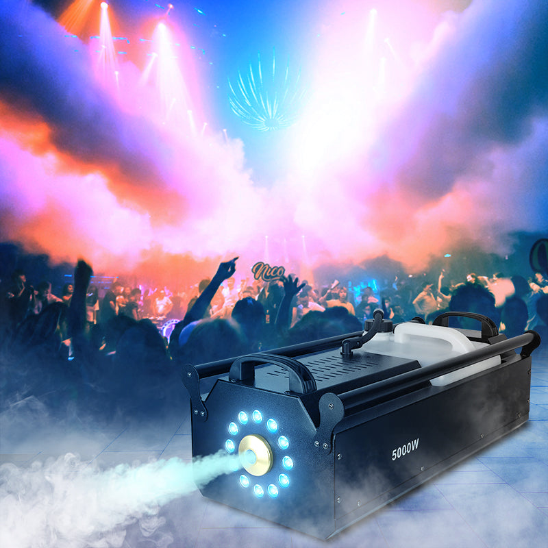 5000W smoke machine with LED
