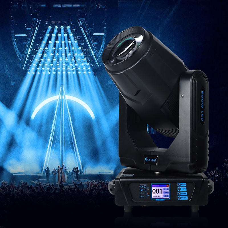 Luce a testa mobile a LED tagliata al computer