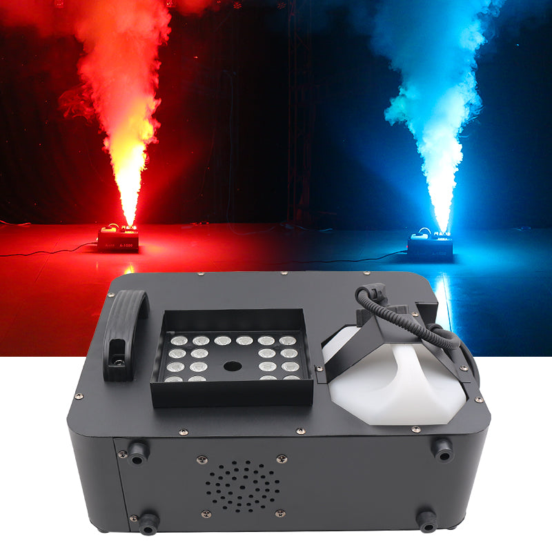 3000W 24pcs full color air column smoke machine