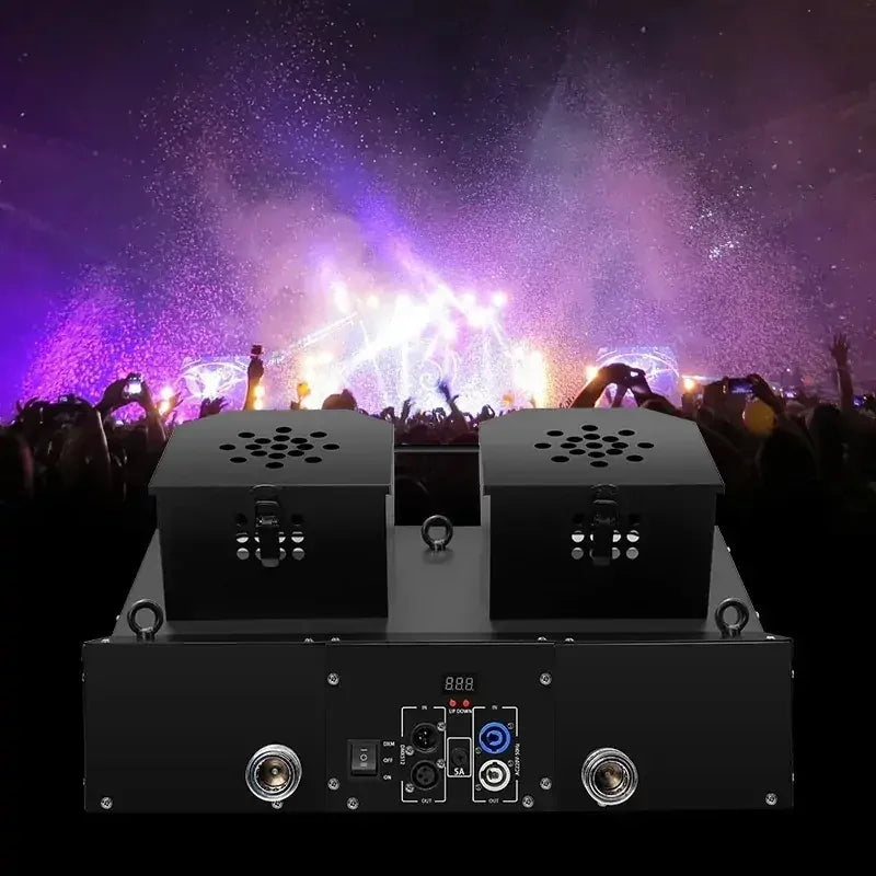 Double Head Snowstorm Confetti Machine | JC LIGHT