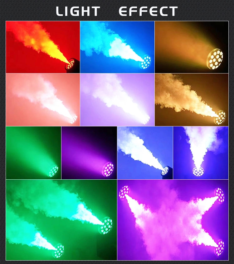 1800W Full Color Moving Head Smoke Machine | JC LIGHT