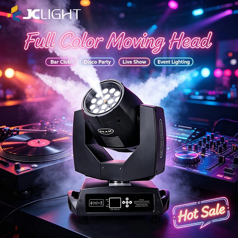 1800W Full Color Moving Head Smoke Machine | JC LIGHT