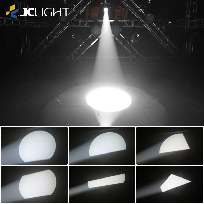 LUCE PROFILO ELLISSOIDALE CON ZOOM ELETTRICO A LED DA 200 W