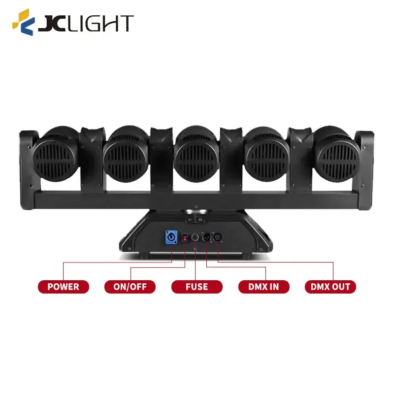 5x80W LED BEAM MOVING HEAD LIGHT