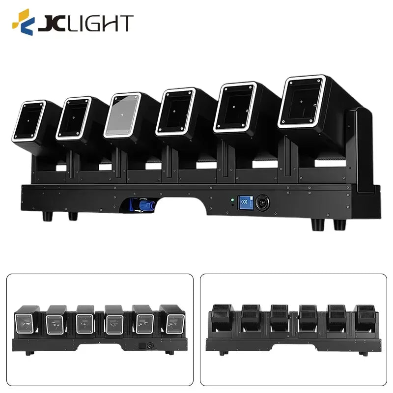 6x60W LED BEAM SWORDS LIGHT WITH AUXILIARY LIGHT