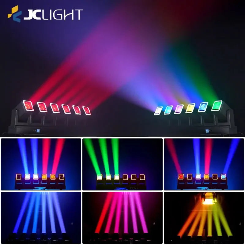 6x60W LED BEAM SWORDS LIGHT WITH AUXILIARY LIGHT