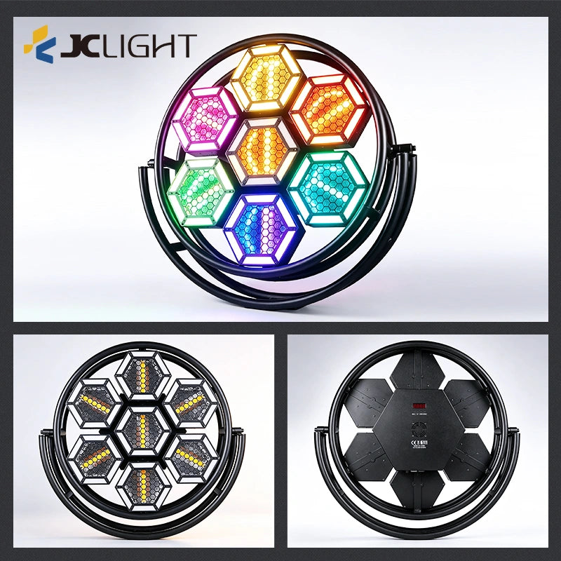 7PCS 3in1 Retro Stage Light With Auxiliary Light | JC LIGHT