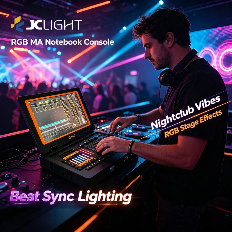 MA Fader Wing Lighting Console Controller With Flight Case | JC LIGHT
