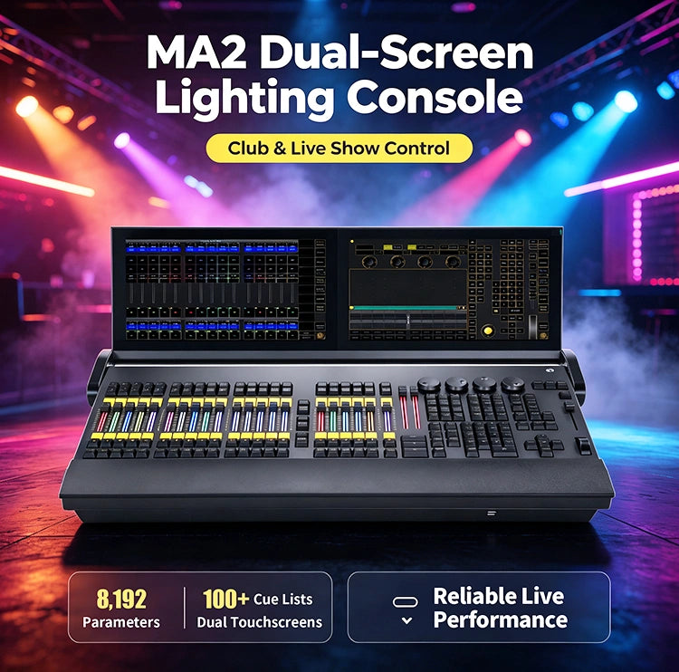 ProT2 MA2 Dual Screen Lighting Console | JC LIGHT