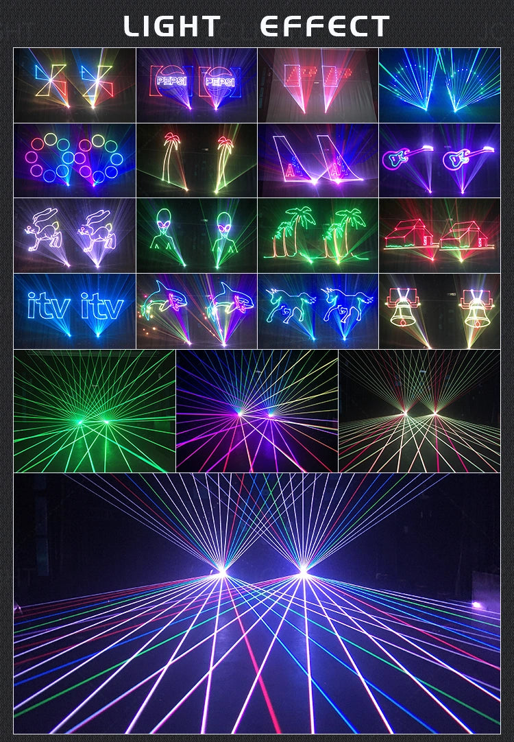 Waterproof 10W 20W 30W Moving Head Animation Laser Light | JC LIGHT