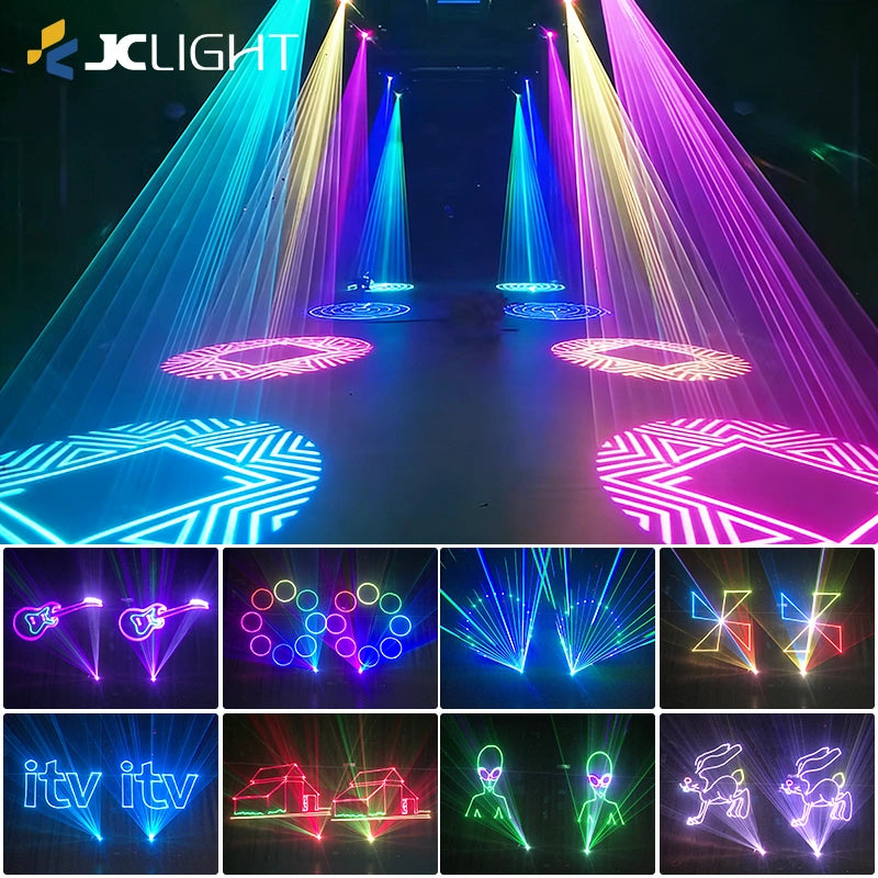 Waterproof 10W 20W 30W Moving Head Animation Laser Light | JC LIGHT