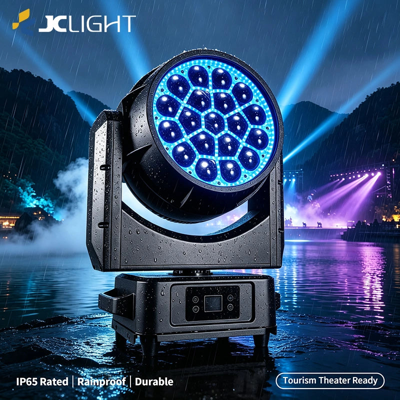 Waterproof 19PCS Matrix Wash Moving Head Light 80W 120W | JC LIGHT