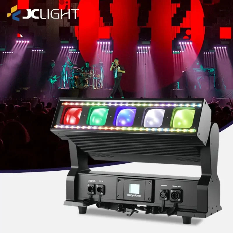 WATERPROOF 5x60W LED ZOOM MATRIX LIGHT WITH AUXILIARY LIGHT(PHOENIX DANCE)