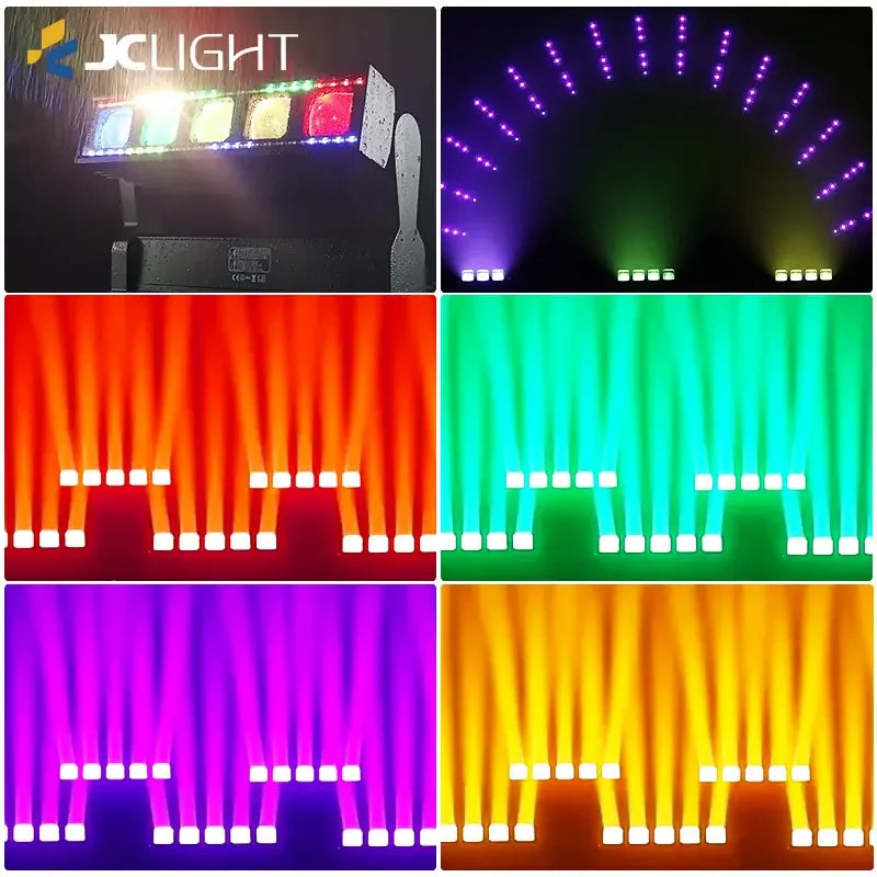 WATERPROOF 5x60W LED ZOOM MATRIX LIGHT WITH AUXILIARY LIGHT(PHOENIX DANCE)