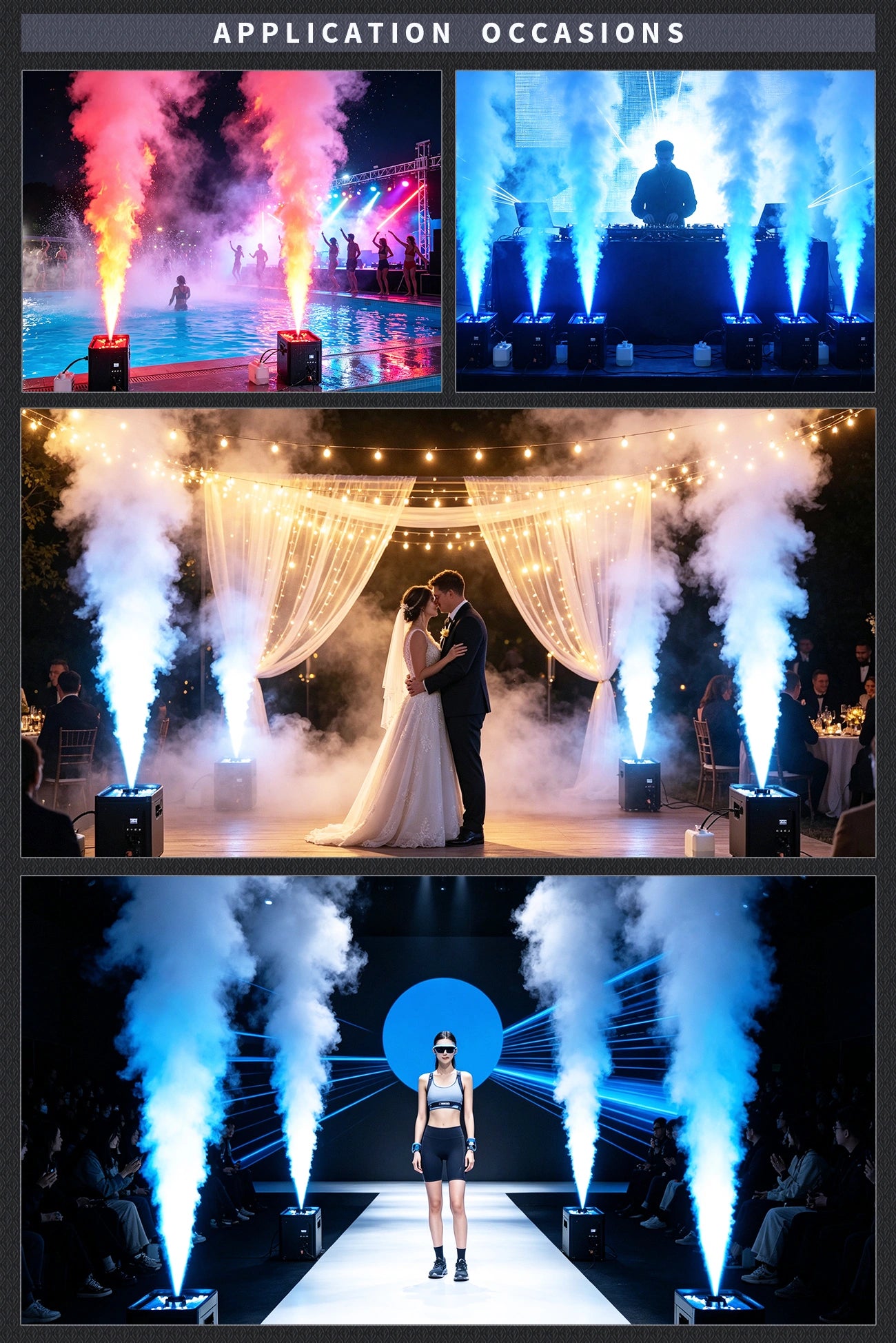 Waterproof Jet Fog Machine For Outdoor Effects | JC LIGHT